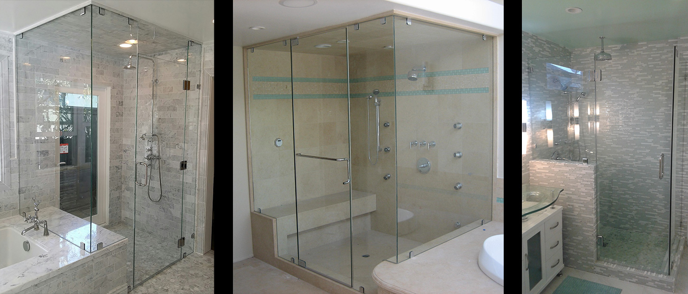 Frameless Glass shower Doors